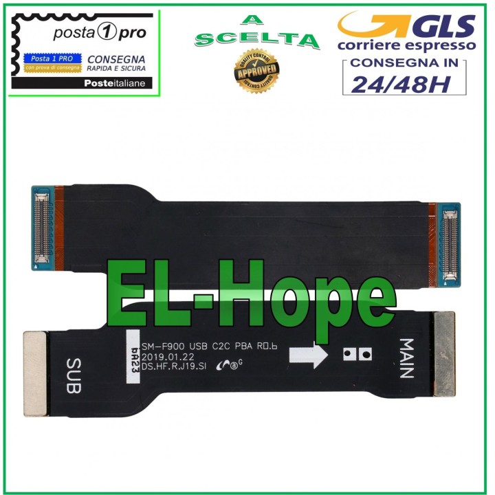 CONNEXION FLEXIBLE PLATE CARTE MÈRE STATION DE CHARGEMENT SAMSUNG GALAXY FOLD SM-F900 F