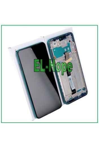 ÉCRAN + TACTILE ORIGINAL XIAOMI REDMI NOTE 9 PRO M2003J6 M2003J6B2G CADRE BLEU