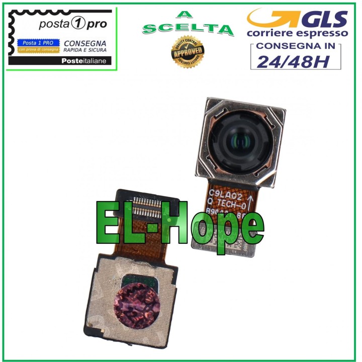 Came'ra arrie're plate et flexible pour Oppo A91 CPH2021 PCPM00 PCPT00