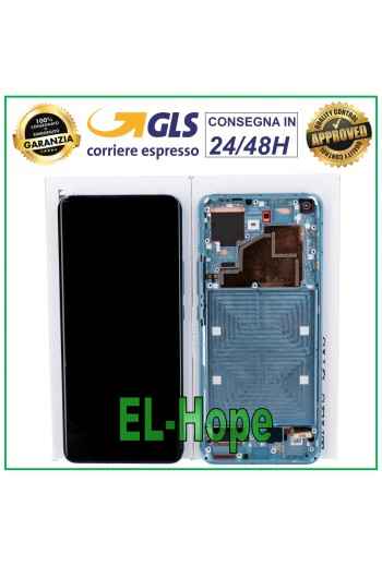 Écran LCD d origine + cadre pour Xiaomi Mi 11 5G M2011K2G, e'cran tactile en verre bleu