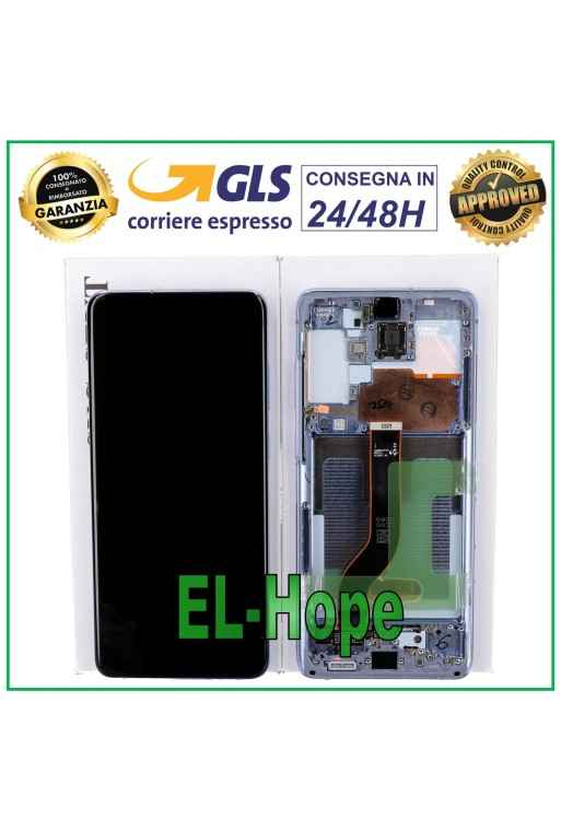 Écran LCD d origine Samsung Galaxy S20+ Plus SM-G985 G986 tactile violet