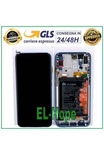 Cadre d e'cran LCD d origine avec batterie pour Huawei P Smart Z STK-LX1 LX2 L21 tactile bleu