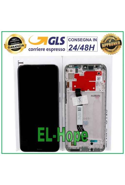 Écran LCD + cadre d origine Xiaomi Redmi Note 8T M1908C3XG Écran tactile blanc