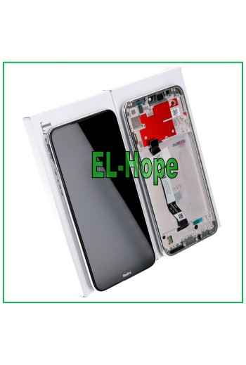Écran LCD + cadre d origine Xiaomi Redmi Note 8T M1908C3XG Écran tactile blanc