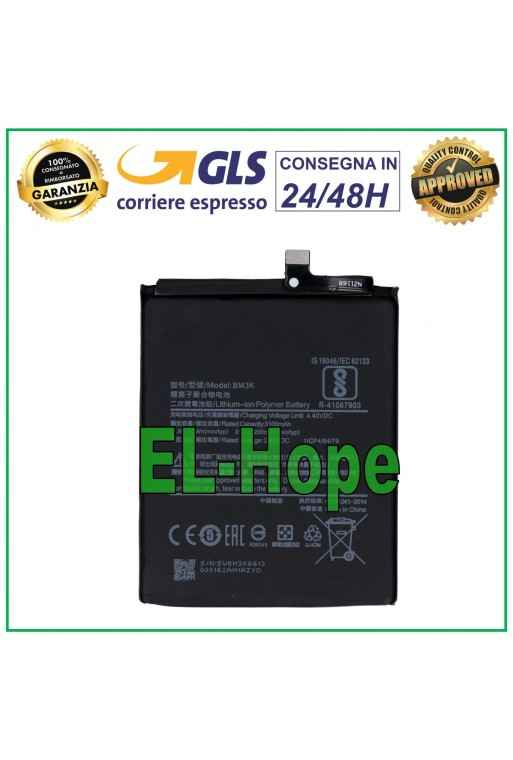 Batterie BM3K pour Xiaomi Redmi Mi Mix 3 M1810E5A 3200 mAh, e'quivalente a' l originale 