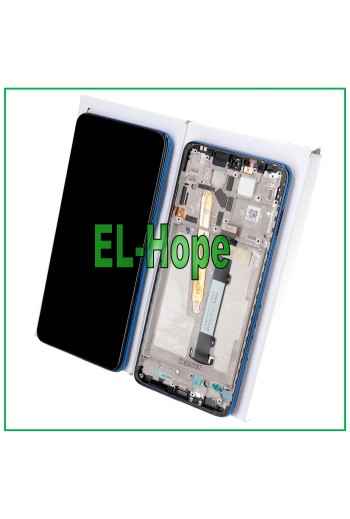Écran LCD + cadre d origine Xiaomi Poco X3 Pro M2102J20SG M2102J20SI tactile bleu