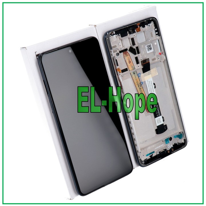 Écran LCD tactile noir avec cadre d origine pour Xiaomi Poco X3 Pro M2102J20SG M2102J20SI