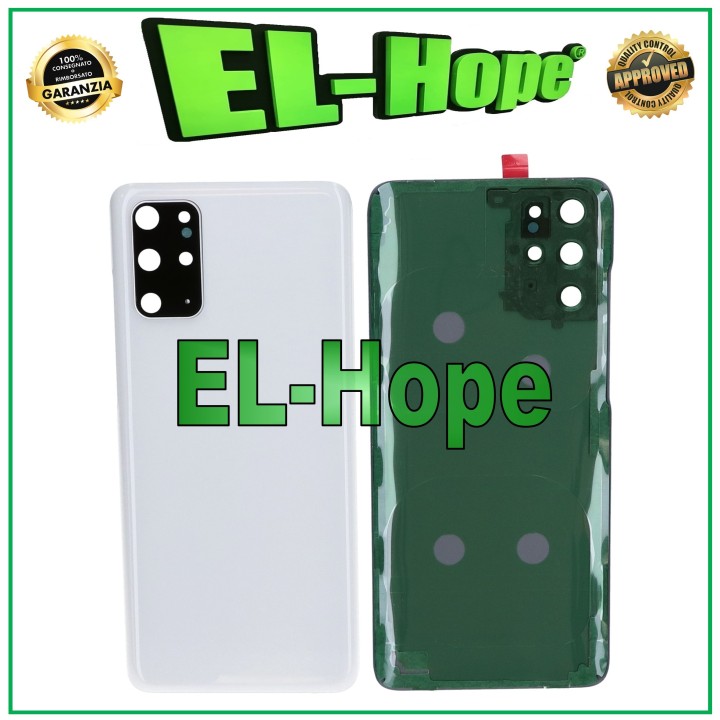 Cache batterie pour Samsung Galaxy S20 Plus SM-G985, coque arrie're blanche