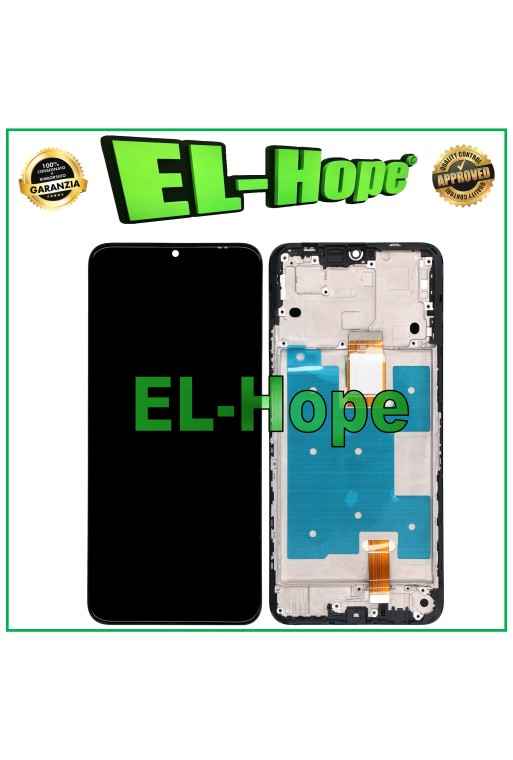 Écran LCD + cadre pour Honor X7A RKY LX2 LX1 Écran tactile en verre noir