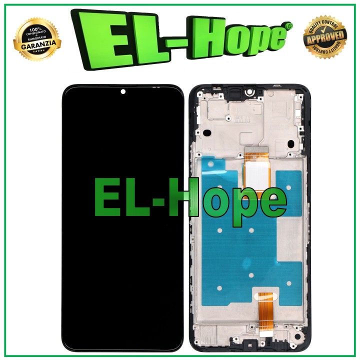 Écran LCD + cadre pour Honor X7A RKY LX2 LX1 Écran tactile en verre noir