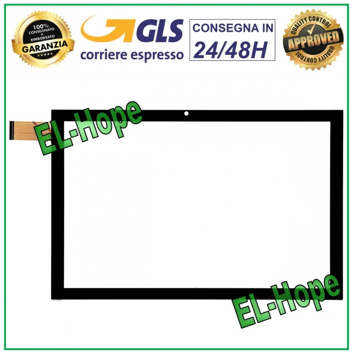 Tablette tactile en verre Majestic Tab 812/Tab 811 10,1  Noir