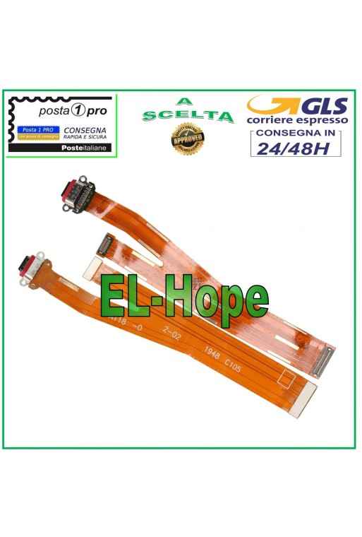 Connecteur de charge plat et flexible pour OPPO A91 CPH2021 PCPM00 PCPT00 Type C 