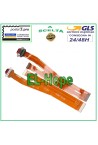 Connecteur de charge plat et flexible pour OPPO A91 CPH2021 PCPM00 PCPT00 Type C