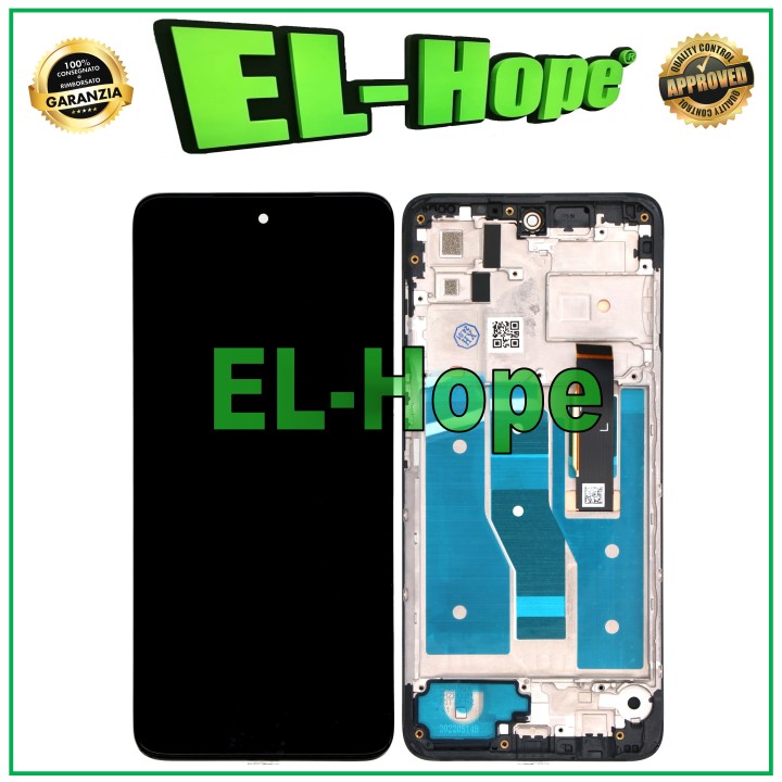 Écran LCD TFT + cadre pour Motorola Moto G82 XT2225 XT-2225 Écran tactile en verre