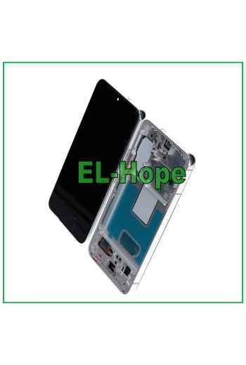 Écran LCD TFT tactile pour Samsung Galaxy S22 2022 SM-S901, blanc et argent