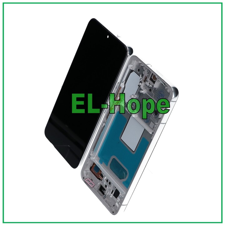 Écran LCD TFT tactile pour Samsung Galaxy S22 2022 SM-S901, blanc et argent