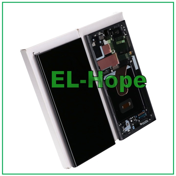 Écran tactile LCD d origine pour Samsung S23 Ultra SM-S918 noir GH82-30465A
