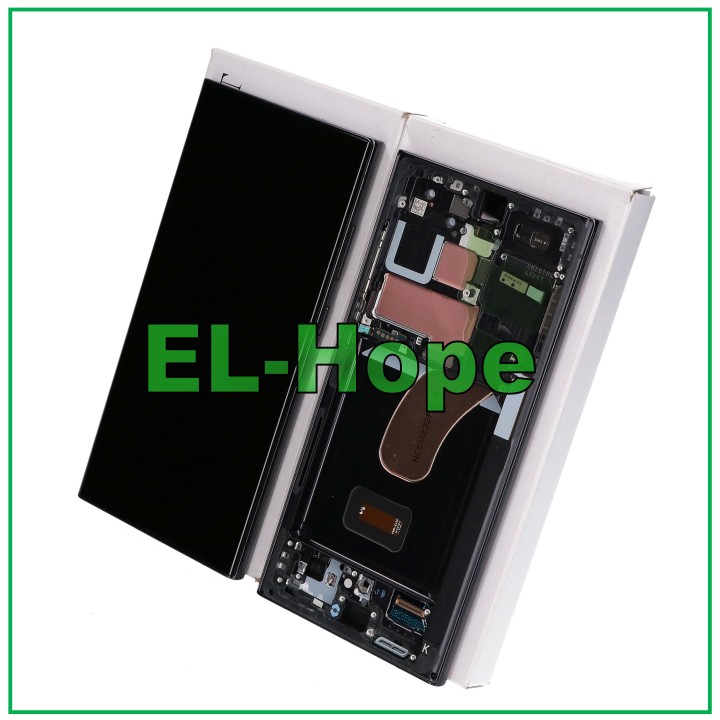 Écran tactile LCD d origine pour Samsung S23 Ultra SM-S918 noir GH82-30465A