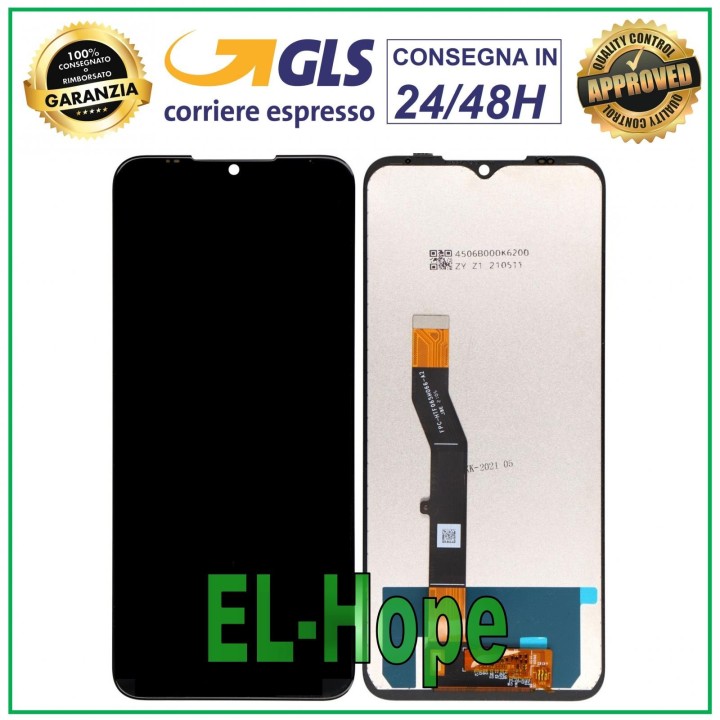 Écran LCD tactile en verre pour Motorola Moto G Play 2021 XT-2093