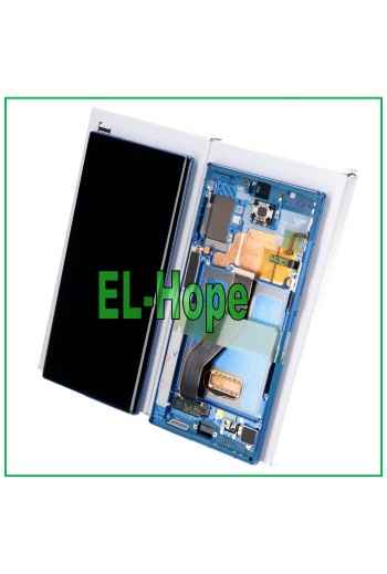Écran LCD d origine Samsung Galaxy Note 10 Plus SM N975 N976 Écran tactile bleu