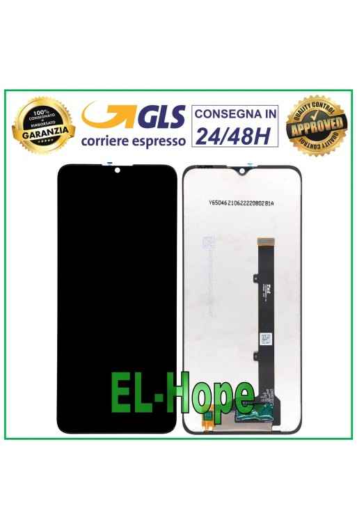 Écran LCD tactile noir pour ZTE Blade A51