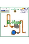 Bouton d accueil plat et flexible, capteur d empreintes digitales, bleu, pour Xiaomi Redmi 9C M2006C3MG