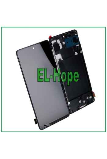 Écran tactile LCD TFT avec châssis pour Samsung Galaxy A71, SM-A715, A715F