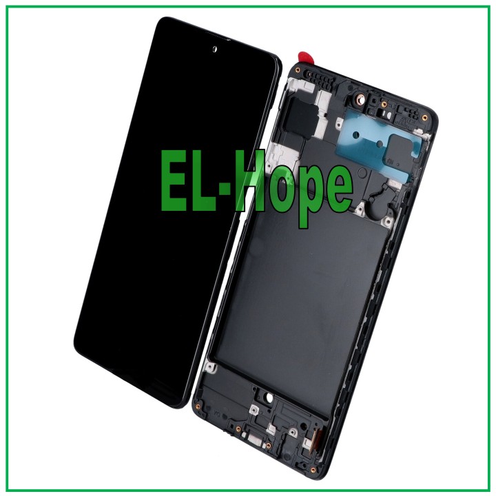 Écran tactile LCD TFT avec châssis pour Samsung Galaxy A71, SM-A715, A715F
