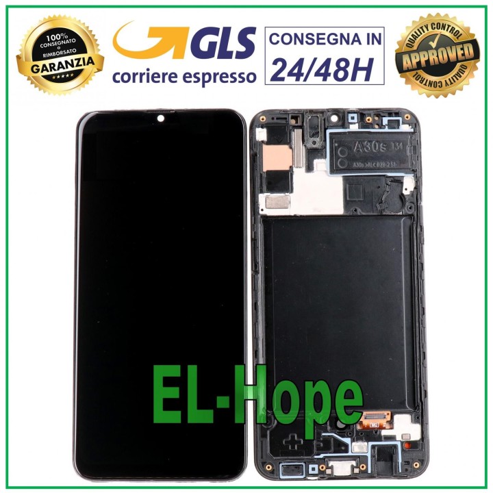 Écran LCD TFT pour Samsung Galaxy A30S SM-A307F, e'cran tactile en verre