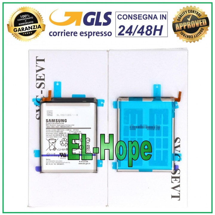 Batterie Samsung Galaxy M31S SM-M317 EB-BM317ABY 6000 mAh 100 % d origine