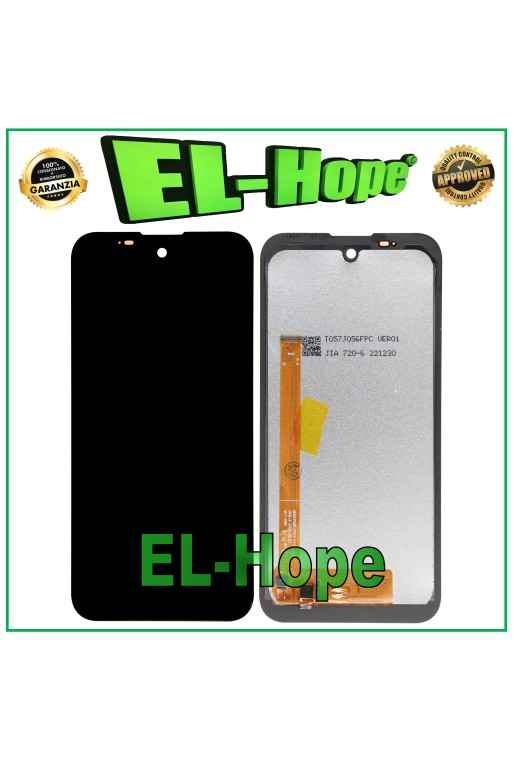 Écran LCD tactile assemble' noir pour Doogee S59/S59 Pro