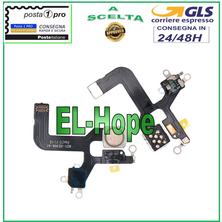 FLASH PLAT ET FLEXIBLE + MICROPHONE POUR APPLE IPHONE 12 A2172 A2402 A2403 A2404
