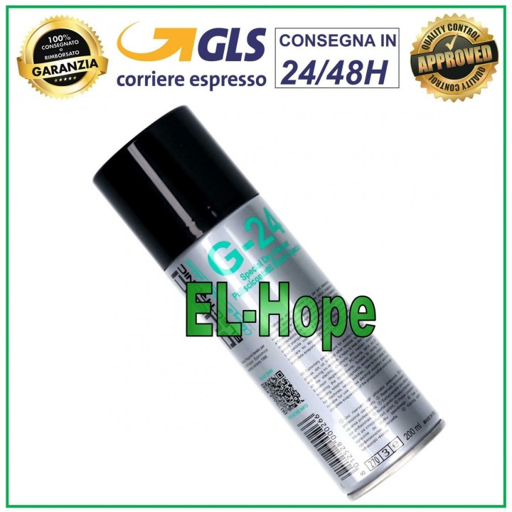 Spray nettoyant a' l alcool pour contacts, de'tergent sec, de'graissant, 200 ml, G-24 G24 DUE CI