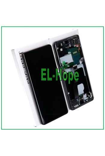 Écran LCD 100 % d origine Samsung Galaxy S21 Ultra SM-G998 tactile noir