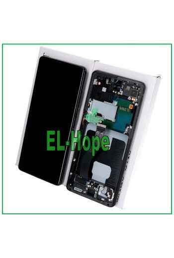 Écran LCD 100 % d origine Samsung Galaxy S21 Ultra SM-G998 tactile noir