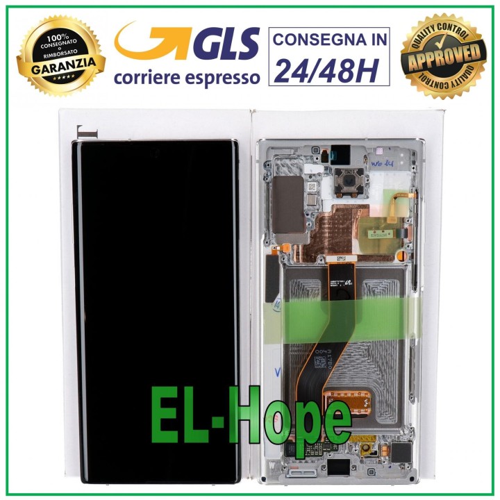 Écran LCD d origine pour Samsung Note 10 Plus SM N975 N976 tactile blanc GH82-20838B