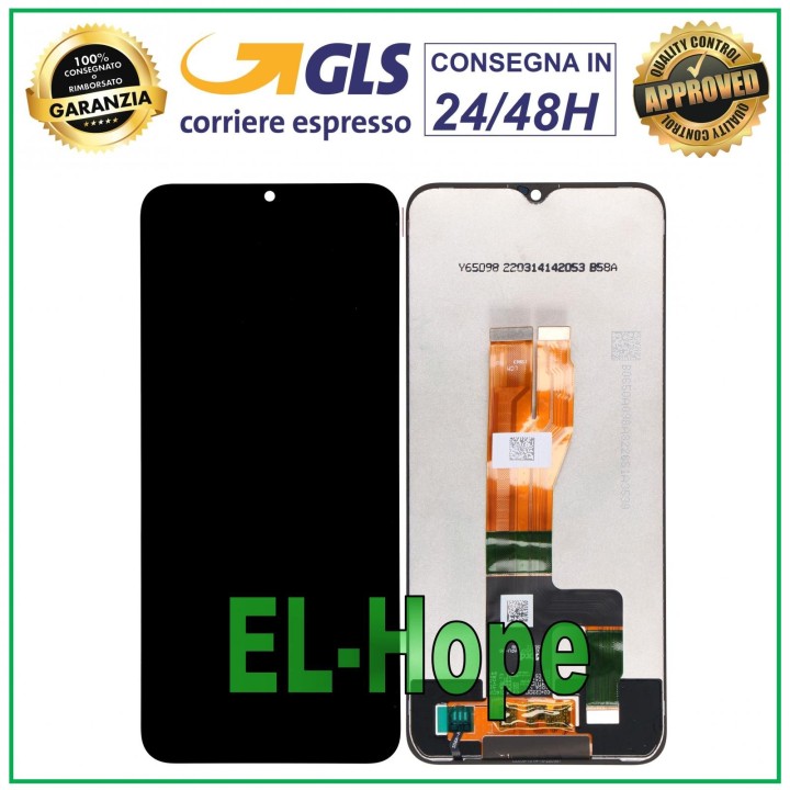 Écran LCD tactile pour Oppo Realme C30 RMX3581 / C30S / C33 / C33S RMX3624