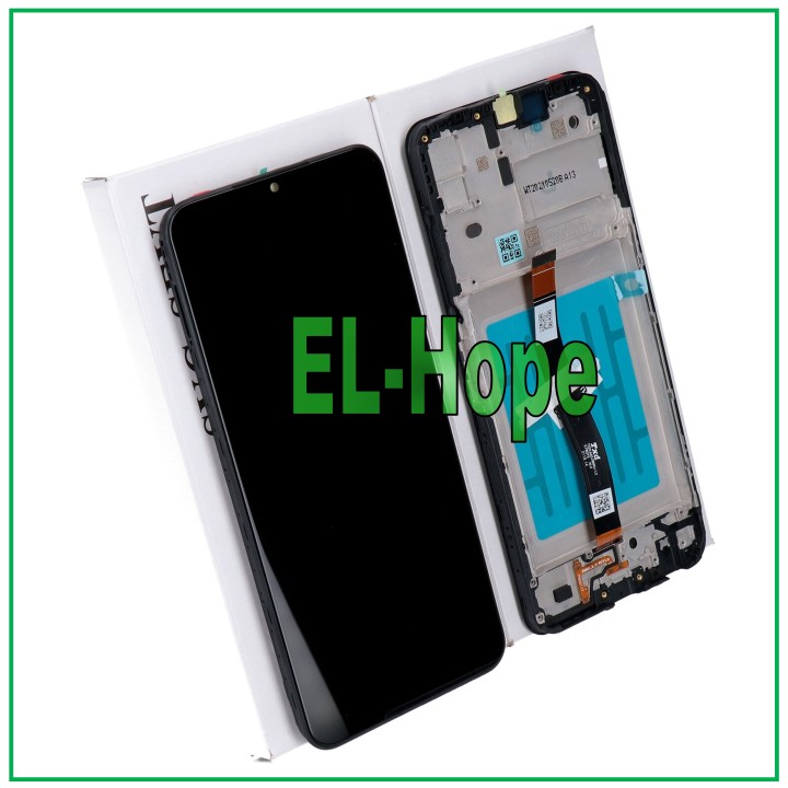 Cadre et e'cran d origine pour Samsung A22 2021 SM-A226, e'cran tactile noir GH82-20694A