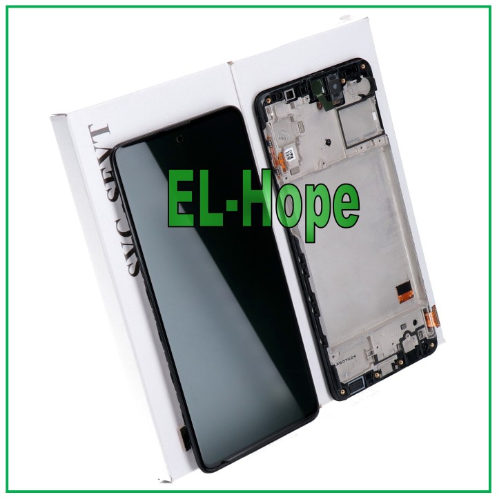 Cadre d e'cran d origine pour Samsung M31S SM M317 F/FN, e'cran tactile noir GH82-24114A