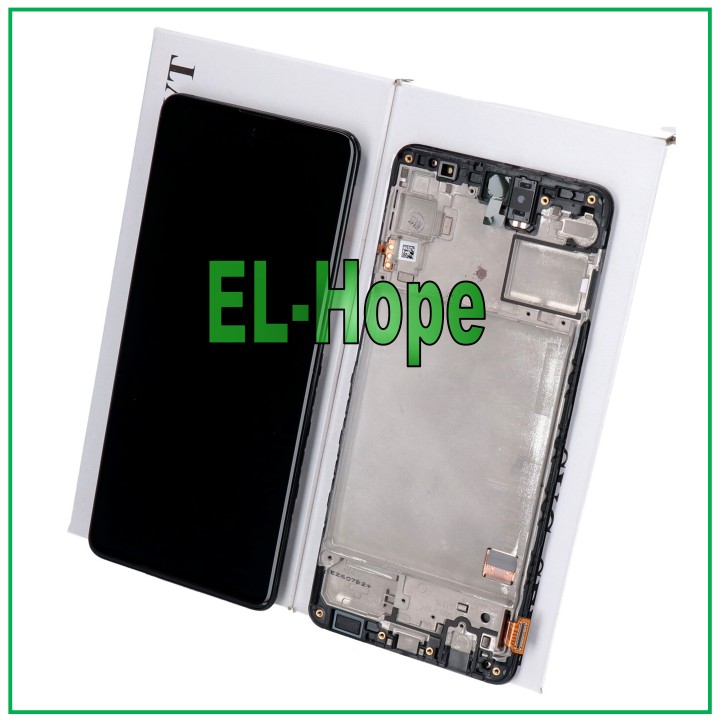 Cadre d e'cran d origine pour Samsung M31S SM M317 F/FN, e'cran tactile noir GH82-24114A
