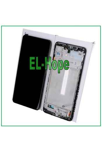 Écran tactile LCD d origine Samsung Galaxy M52S 5G 2021 SM-M526 M526B, cadre noir