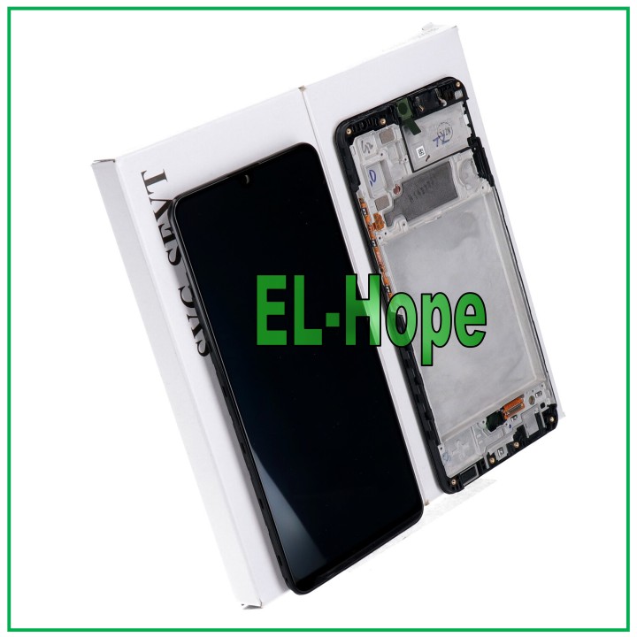 Cadre d origine, e'cran tactile noir pour Samsung A32 SM-A325 F/FN (GH82-25566A)