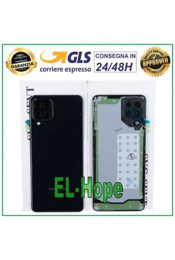 Cache batterie d origine Samsung Galaxy A22 SM-A225 4G Noir