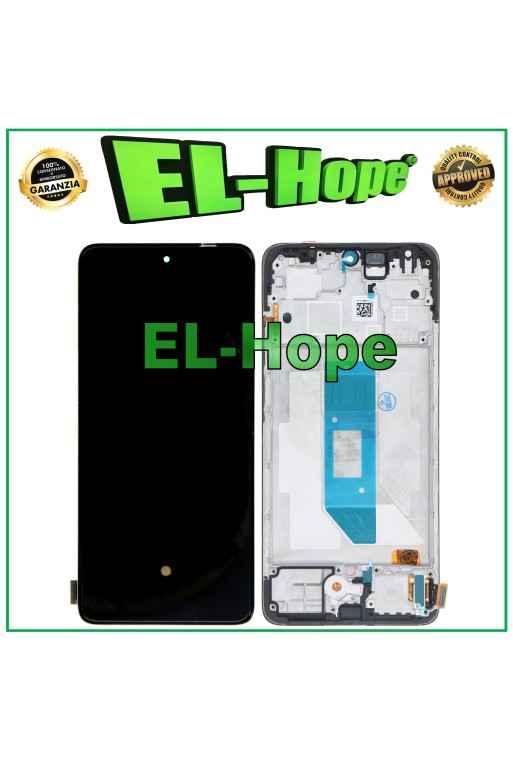 Écran tactile LCD OLED + châssis pour Xiaomi Redmi Note 14 4G 24117RN76G 24117RN76O