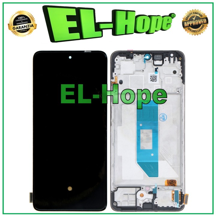 Écran tactile LCD OLED + châssis pour Xiaomi Redmi Note 14 4G 24117RN76G 24117RN76O