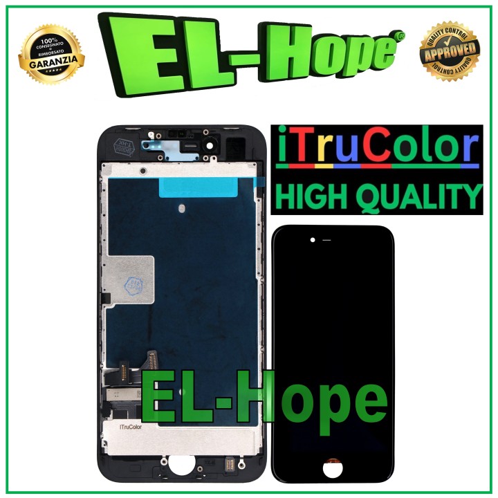 Écran LCD HD iTruColor pour Apple iPhone SE 2022, e'cran tactile en verre noir