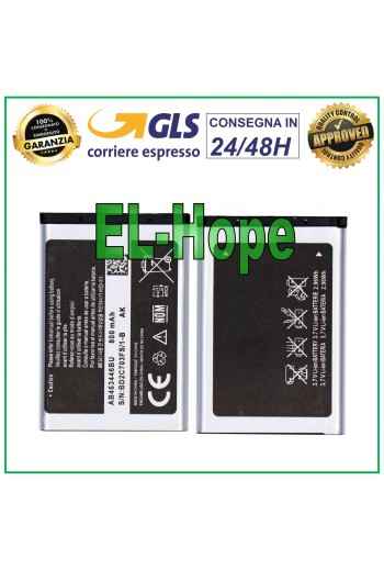 Batterie AB463446BU pour Samsung Galaxy GT A117 A137 A167 A227 A237 A303 800 mAh