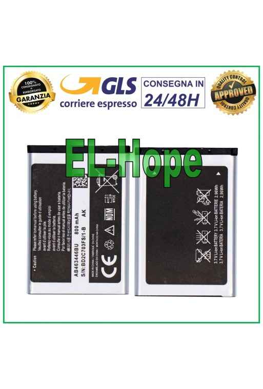 Batterie AB463446BU pour Samsung Galaxy GT A117 A137 A167 A227 A237 A303 800 mAh