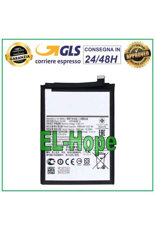 Batterie HQ-50S pour Samsung Galaxy A02S SM-A025G 5000 mAh, e'quivalente a' l originale