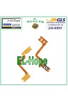 CÂBLE PLAT FLEXIBLE, BOUTON MARCHE/ARRÊT LATÉRAL POUR OPPO A73 4G 